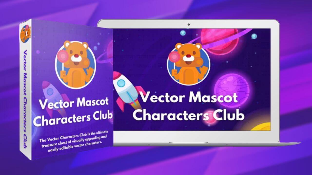 Vector Mascot Characters Club
